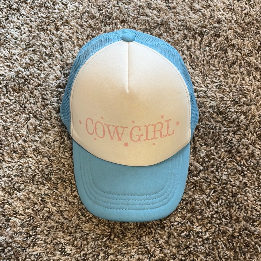 cowgirl trucker hat